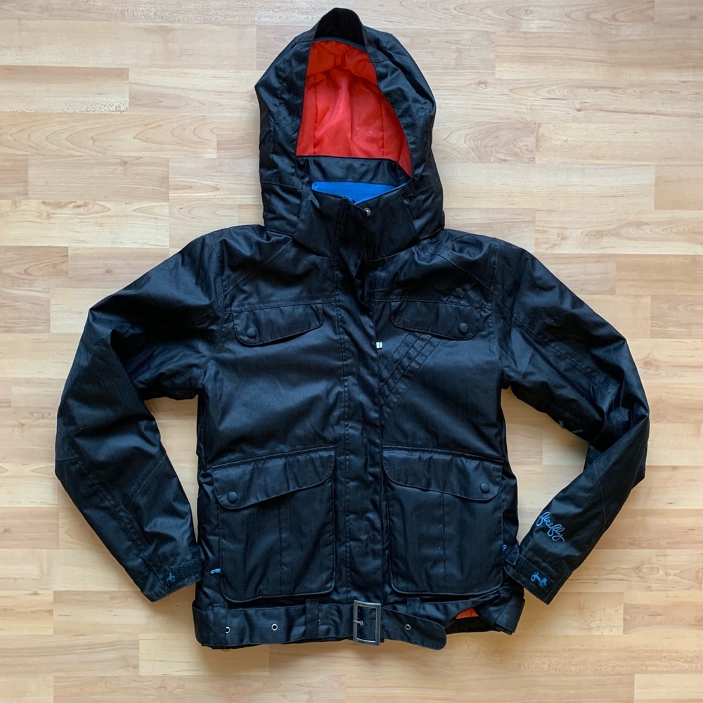 🔴 Womens Firefly Belted Ski Snowboard Winter Jacket